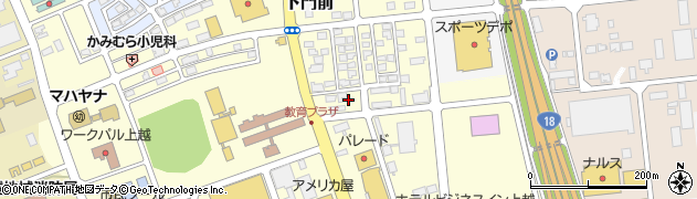 新潟県上越市下門前210周辺の地図