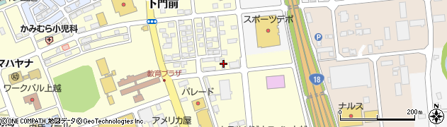 新潟県上越市下門前1674周辺の地図