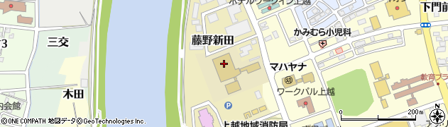 新潟県上越市藤野新田333周辺の地図