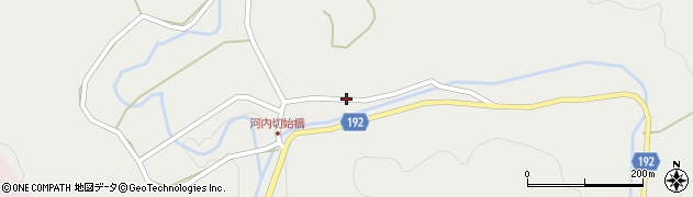 石川県七尾市中島町河内（ト）周辺の地図