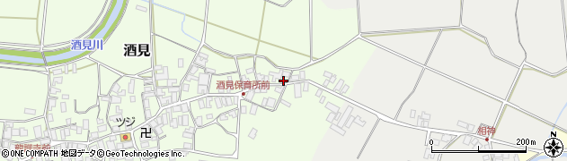 石川県志賀町（羽咋郡）酒見（縄界）周辺の地図