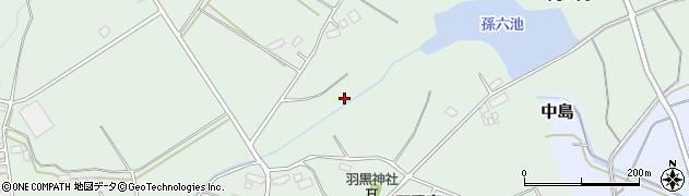 福島県中島村（西白河郡）滑津（荒町新田）周辺の地図