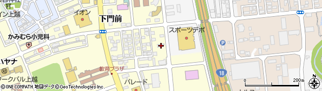新潟県上越市下門前1734周辺の地図