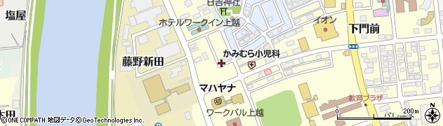 新潟県上越市下門前1837周辺の地図