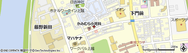 新潟県上越市下門前1860周辺の地図