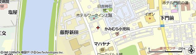 新潟県上越市下門前1827周辺の地図