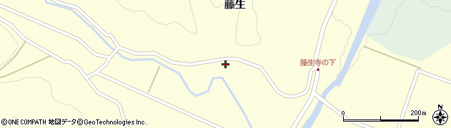 福島県南会津町（南会津郡）藤生（西根）周辺の地図