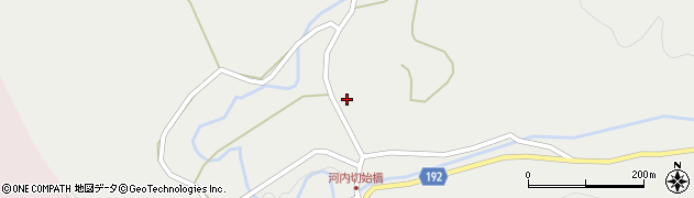 石川県七尾市中島町河内（ヘ）周辺の地図