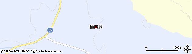 福島県いわき市大久町小久（極楽沢）周辺の地図