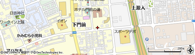 新潟県上越市下門前1920周辺の地図