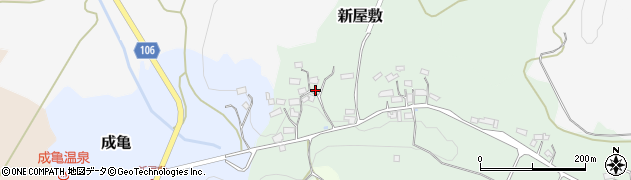 福島県石川郡石川町新屋敷33周辺の地図