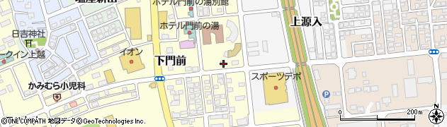 新潟県上越市下門前1924周辺の地図