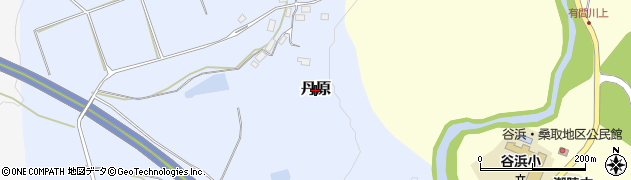 新潟県上越市丹原周辺の地図