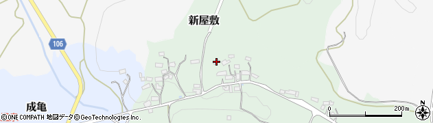 福島県石川郡石川町新屋敷104周辺の地図