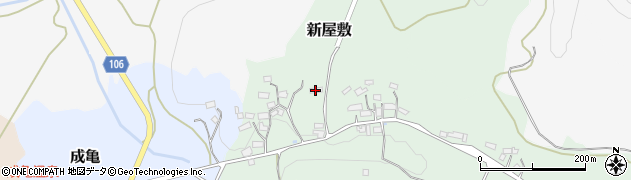 福島県石川郡石川町新屋敷40周辺の地図