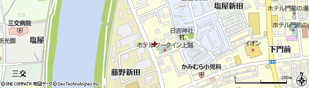新潟県上越市下門前910周辺の地図