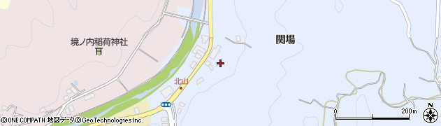 福島県石川町（石川郡）北山（関場）周辺の地図