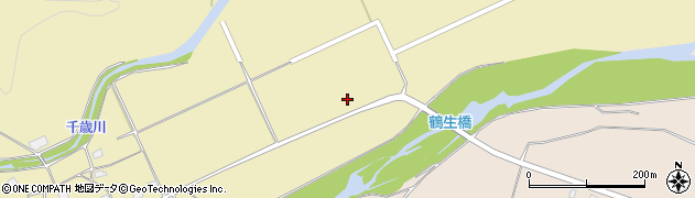 福島県西郷村（西白河郡）鶴生（桑ノ木田）周辺の地図