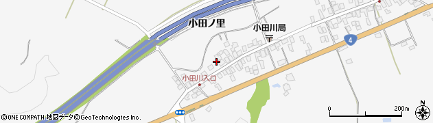 福島県白河市小田川小田ノ里35周辺の地図