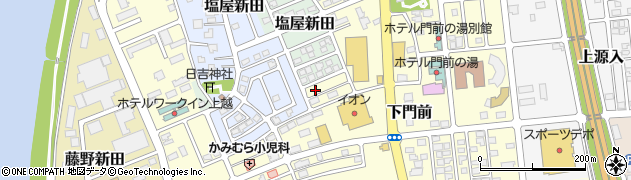 新潟県上越市下門前1961周辺の地図