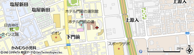 新潟県上越市下門前1912周辺の地図
