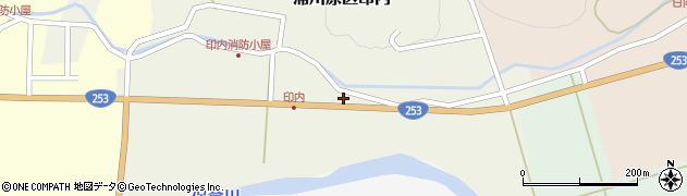 新潟県上越市浦川原区印内1432周辺の地図