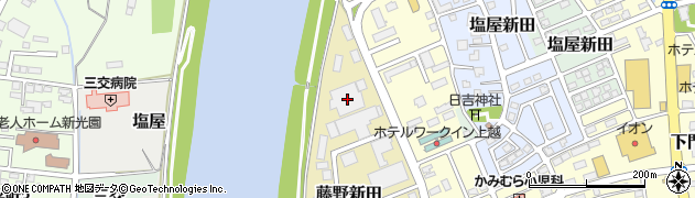 新潟県上越市藤野新田365周辺の地図
