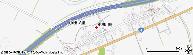 福島県白河市小田川小田ノ里27周辺の地図