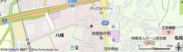 新潟県上越市石橋周辺の地図
