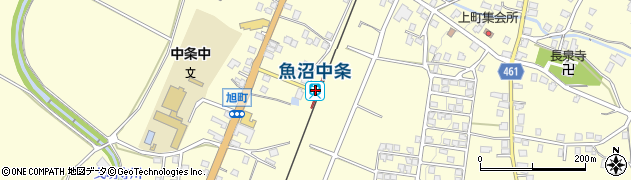 新潟県十日町市周辺の地図