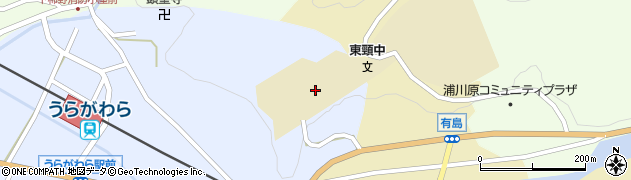 上越市立東頸中学校周辺の地図