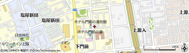 新潟県上越市下門前2031周辺の地図