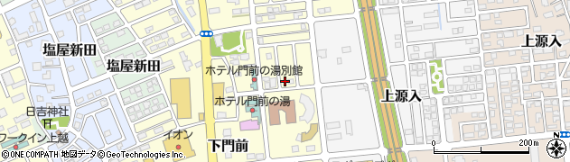 新潟県上越市下門前2044周辺の地図
