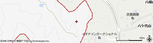 福島県白河市小田川（礼堂）周辺の地図