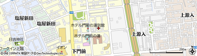 新潟県上越市下門前2043周辺の地図