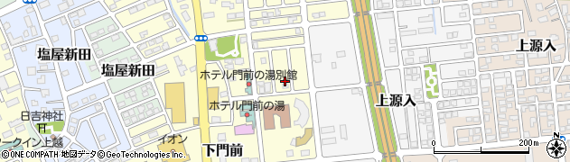 新潟県上越市下門前2046周辺の地図