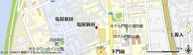 新潟県上越市下門前1993周辺の地図