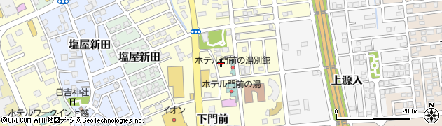 新潟県上越市下門前2012周辺の地図
