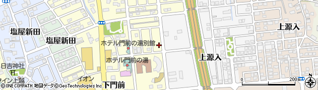 新潟県上越市下門前2058周辺の地図