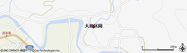 新潟県上越市大島区岡周辺の地図