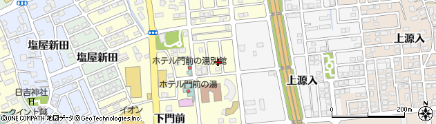 新潟県上越市下門前2047周辺の地図