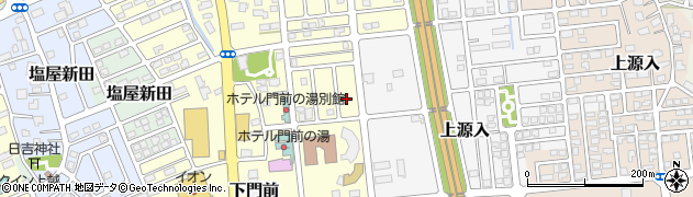 新潟県上越市下門前2054周辺の地図