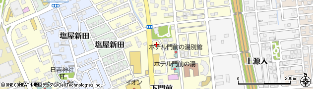 新潟県上越市下門前1945周辺の地図