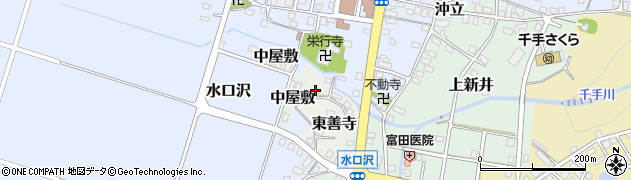 新潟県十日町市東善寺周辺の地図