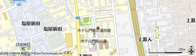 新潟県上越市下門前2027周辺の地図