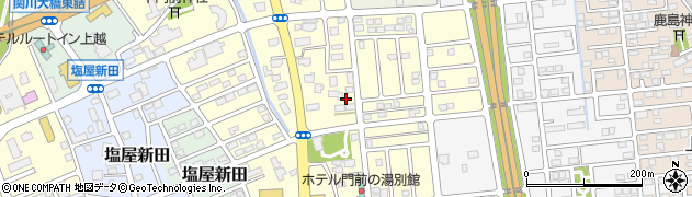 新潟県上越市下門前2222周辺の地図