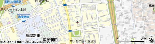 新潟県上越市下門前2223周辺の地図