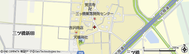 新潟県上越市三ツ橋495周辺の地図