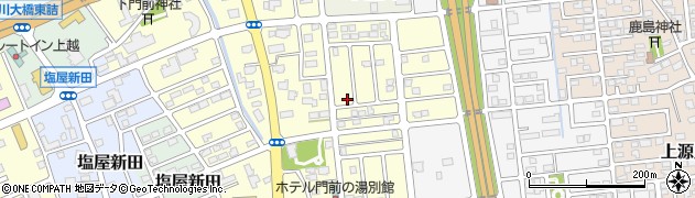新潟県上越市下門前2181周辺の地図