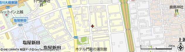 新潟県上越市下門前2182周辺の地図
